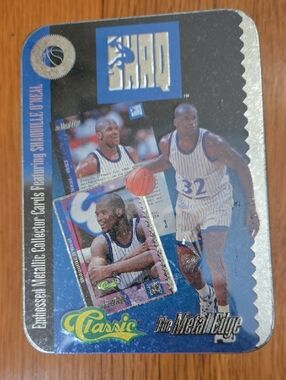 Shaquille O'Neal Collectible Cards In Tin
